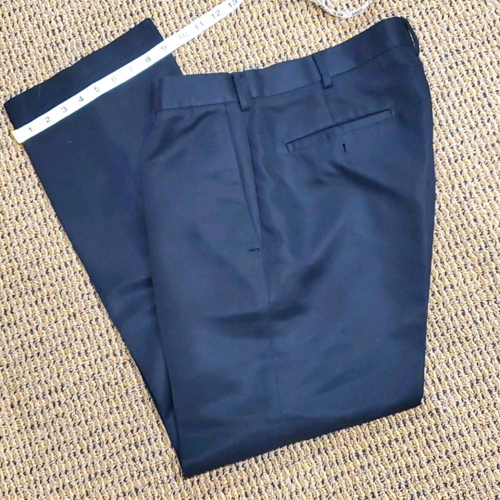 Perry Ellis men's black dress pant